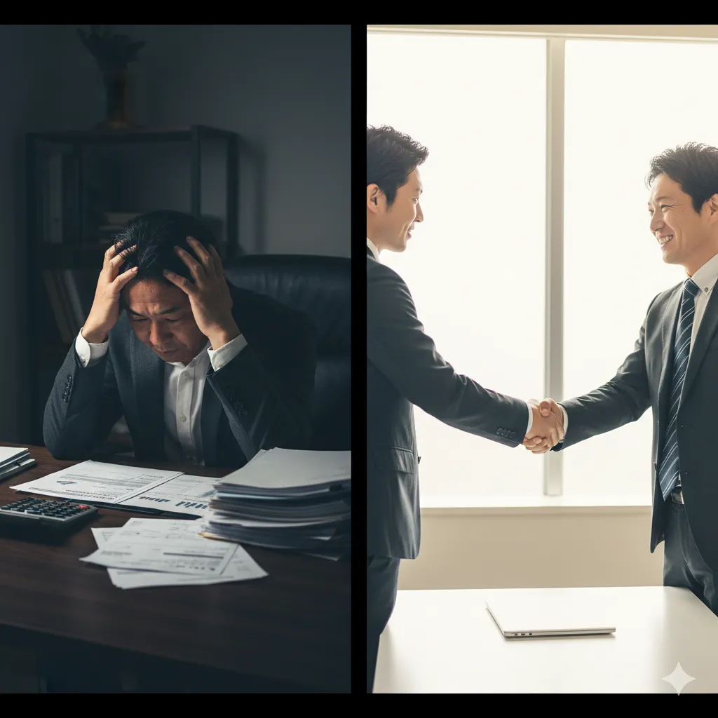 「利益は出とるのに債務超過⁉」元経理部長が教える5つの解消法
